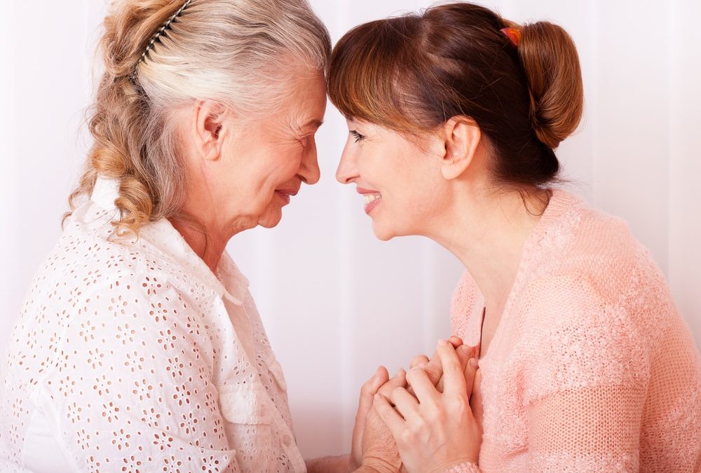 Caregiver showing belongingness and care to our senior
