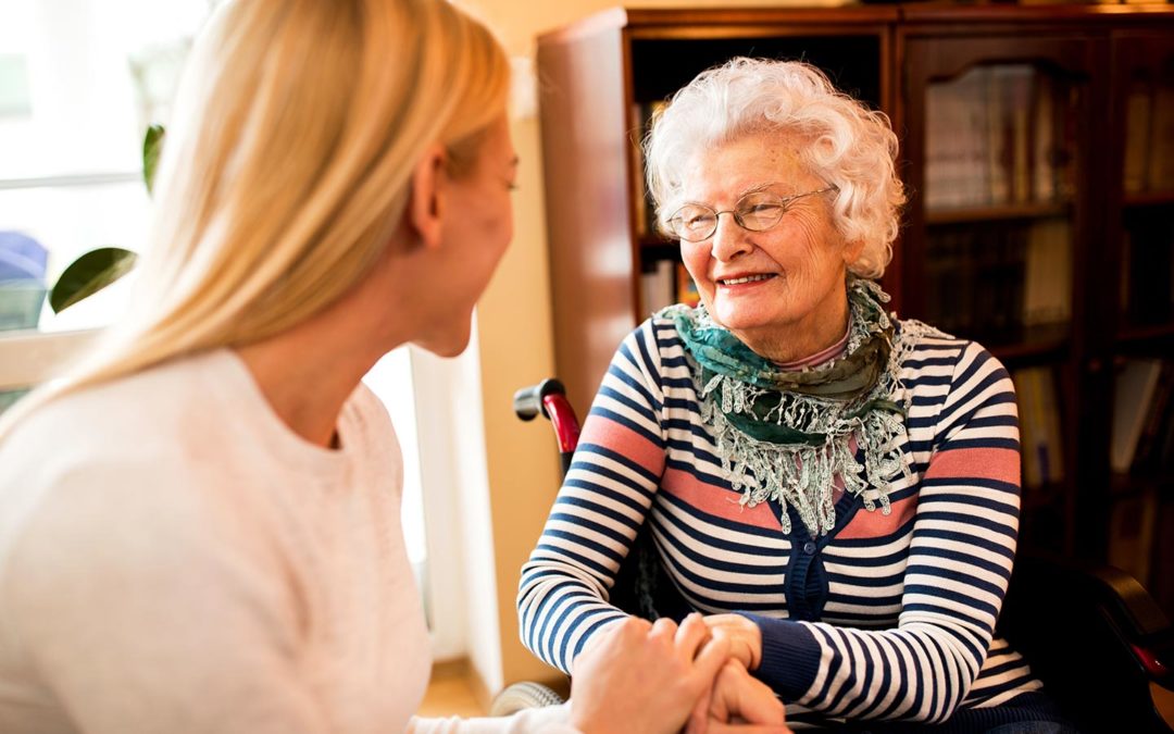Daughter talks to Mom about Assisted Living